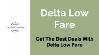 delta low fare