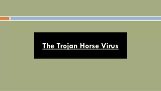 PPT - Trojan Horse PowerPoint Presentation, Free Download - ID:134384