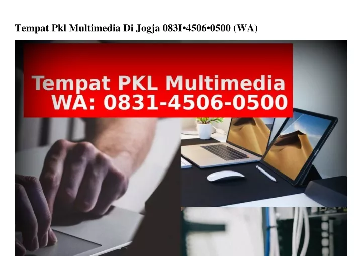 tempat pkl multimedia di jogja 083i 4506 0500 wa