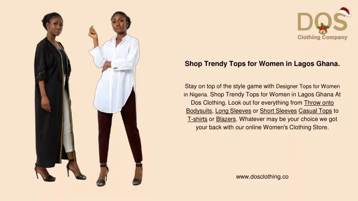 shop trendy tops for women in lagos ghana stay