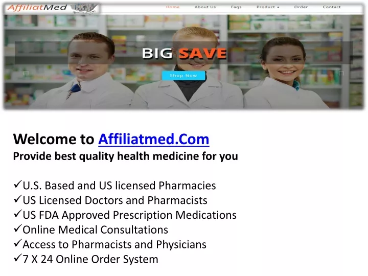 welcome to affiliatmed com provide best quality