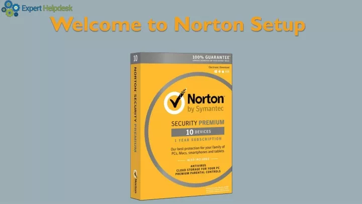 welcome to norton setup