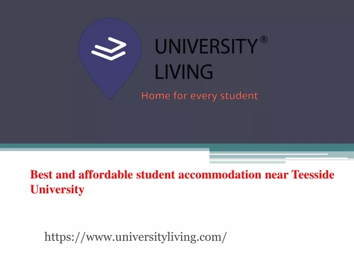 best and affordable student accommodation near teesside university