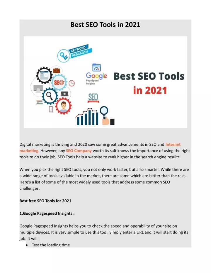 best seo tools in 2021