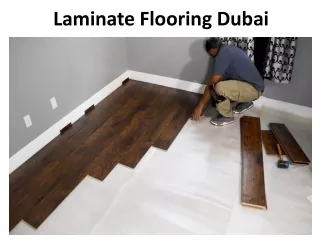 Laminate flooring dubai