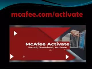 mcafee com activate