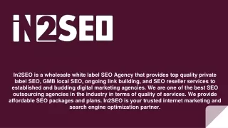 Private Label SEO Reseller