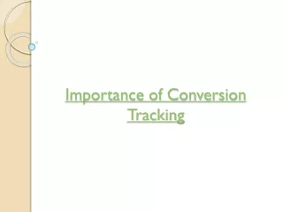 importance of conversion tracking