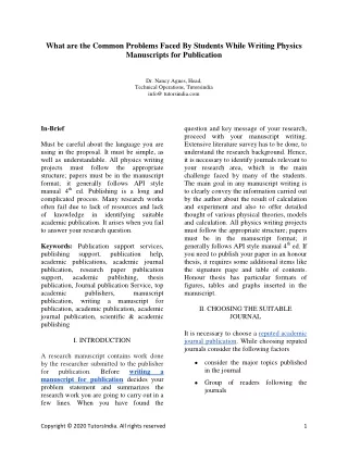 what are the common problems faced by students