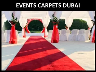 Event Carpet Dubai