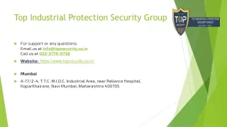 top industrial protection security group