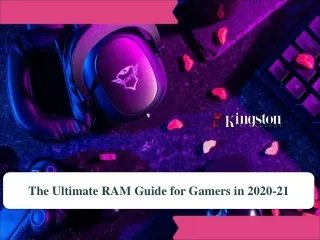the ultimate ram guide for gamers in 2020 21