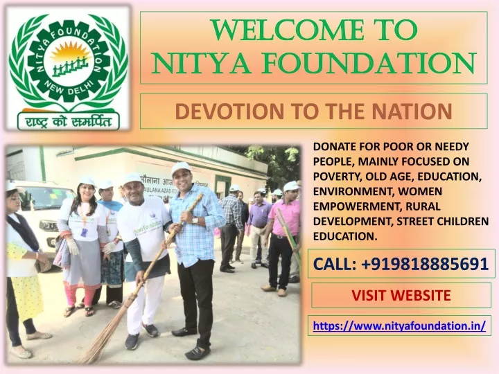 welcome to nitya foundation