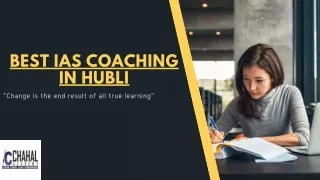 best ias coaching in hubli change