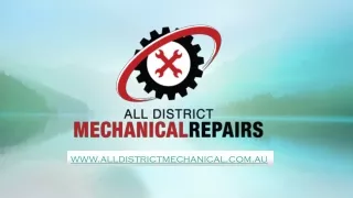 Car Mechanic & Servicing Gladesville | All District Mechanical Repairs