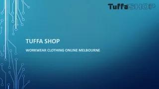 Workwear Clothing Online Melbourne - Tuffa Shop