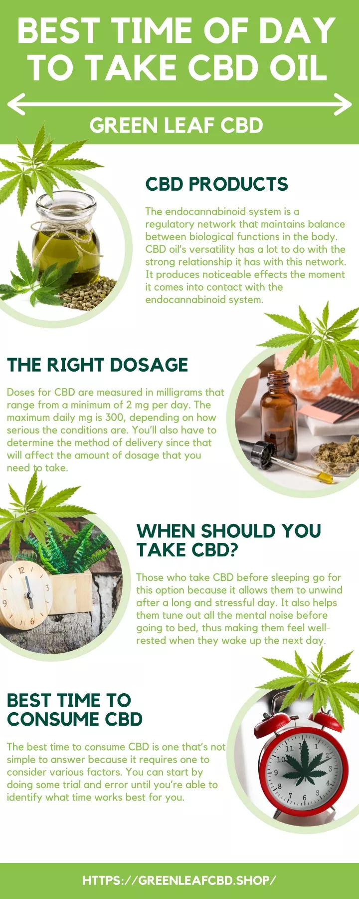 best time of day to take cbd oil
