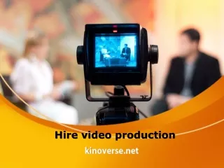 Hire video production