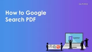 how to google search pdf