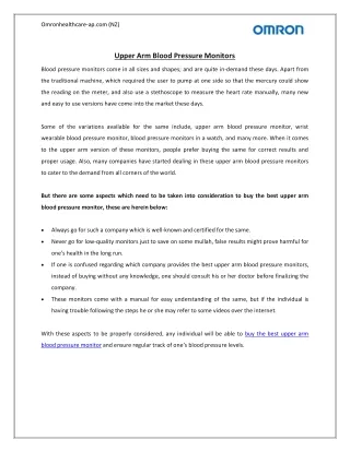 omronhealthcare ap com nz