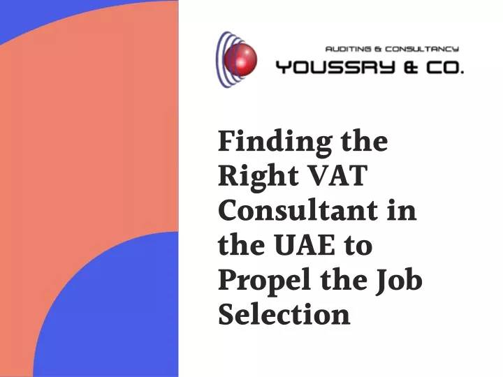 finding the right vat consultant