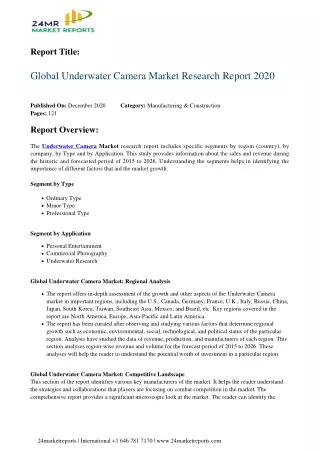 report title