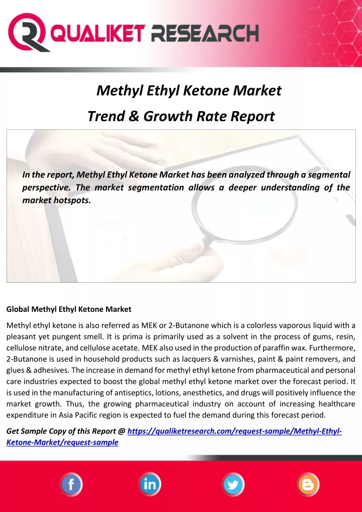 methyl ethyl ketone market