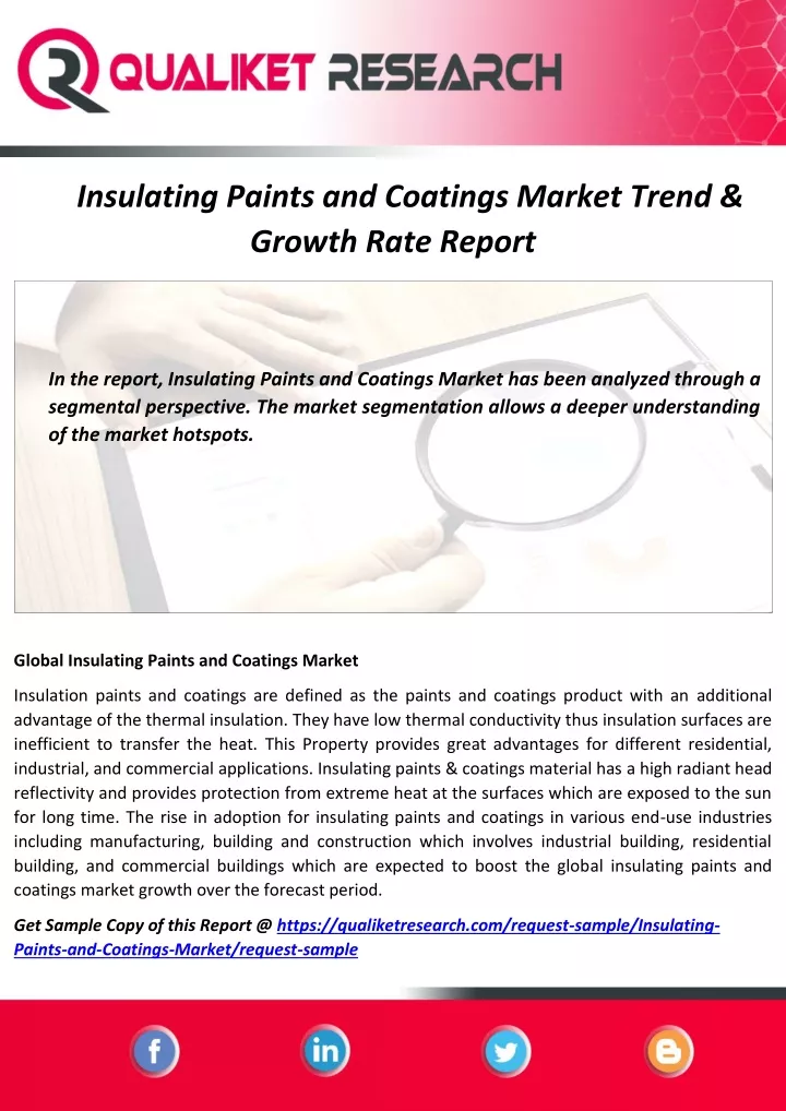 insulating paints and coatings market trend