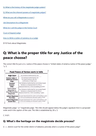 q what is the history of the magistrate judge