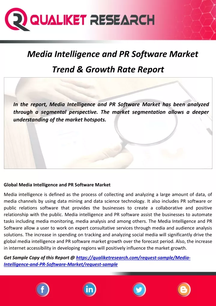 media intelligence and pr software market