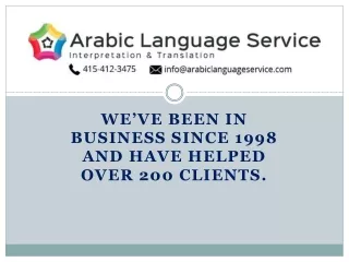 Word To Word Arabic Document Translation Service