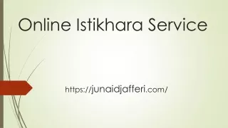 Online Istikhara Service