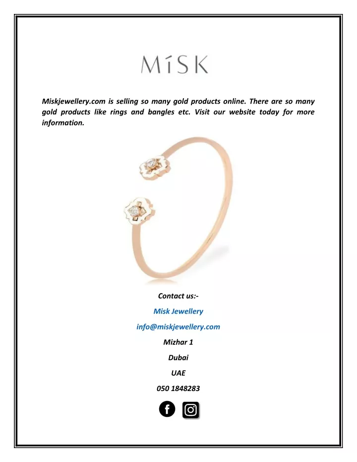 miskjewellery com is selling so many gold