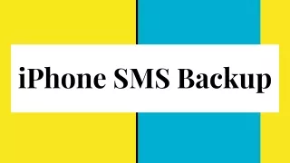 Export text messages from iphone | iPhone message backup