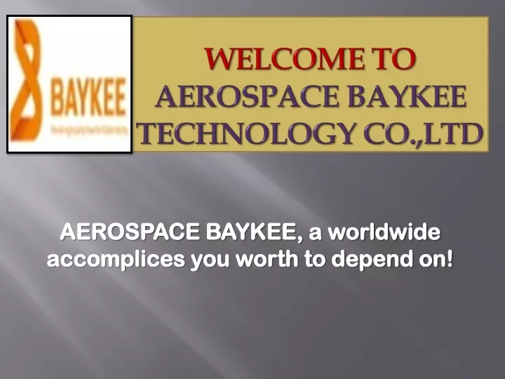 welcome to aerospace baykee technology co ltd