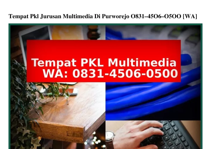 tempat pkl jurusan multimedia di purworejo o831