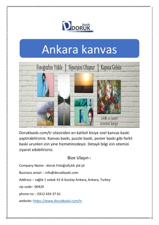 ankara kanvas