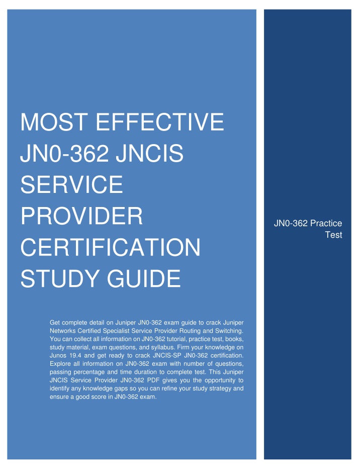 most effective jn0 362 jncis service provider