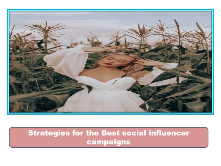 s trategies for the best social influencer