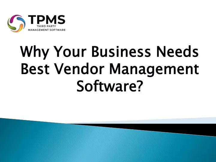 why your business needs best vendor management