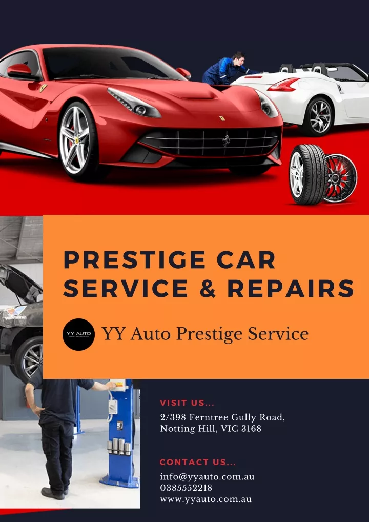 prestige car service repairs