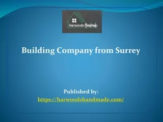 Building Company from Surrey