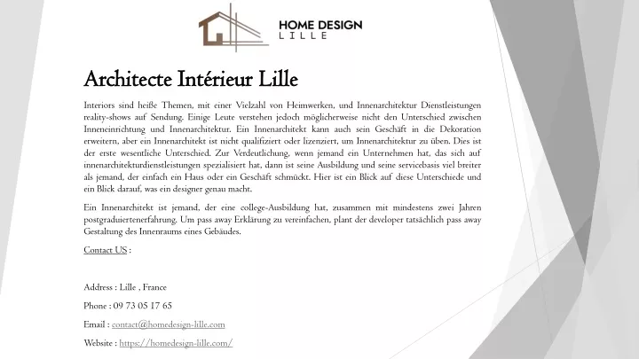 architecte int rieur lille