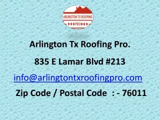 Roofing Company Arlington Tx - ArlingtonTxRoofingPro