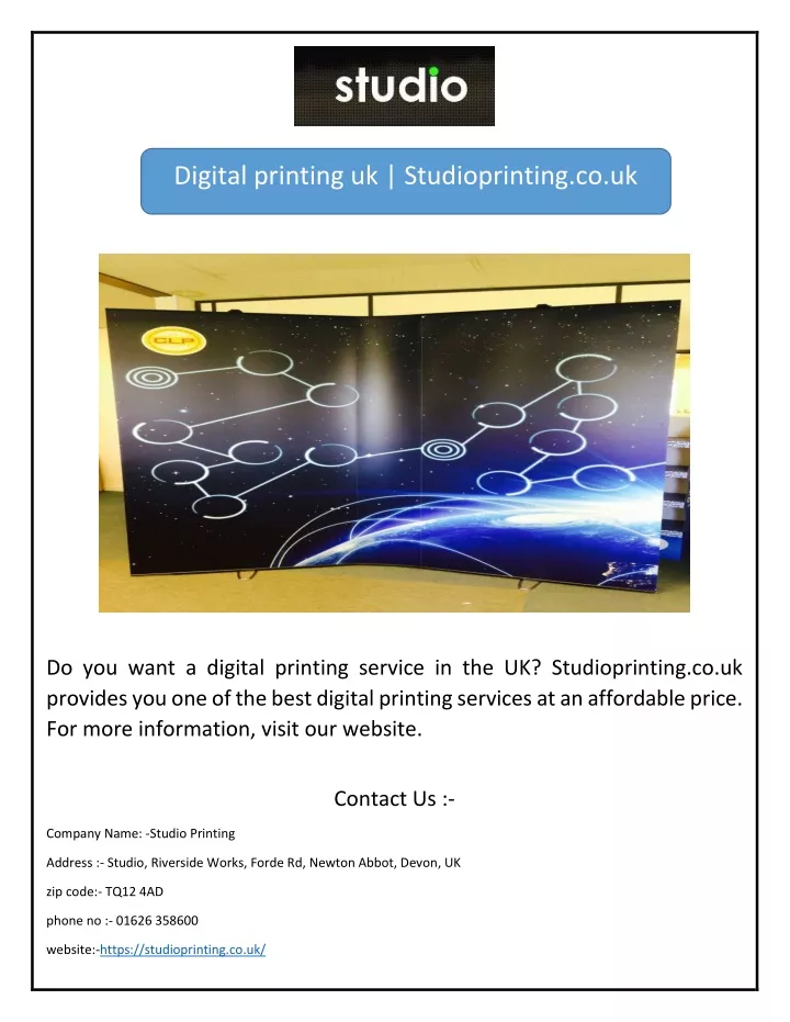 digital printing uk studioprinting co uk