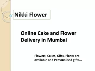 Online Cake and Flower Delivery in Mumbai