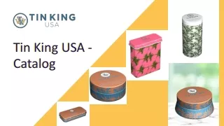 tin king usa catalog