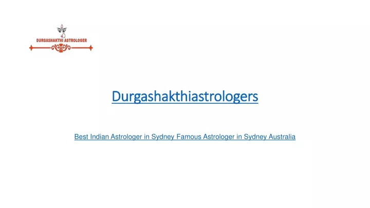 durgashakthiastrologers