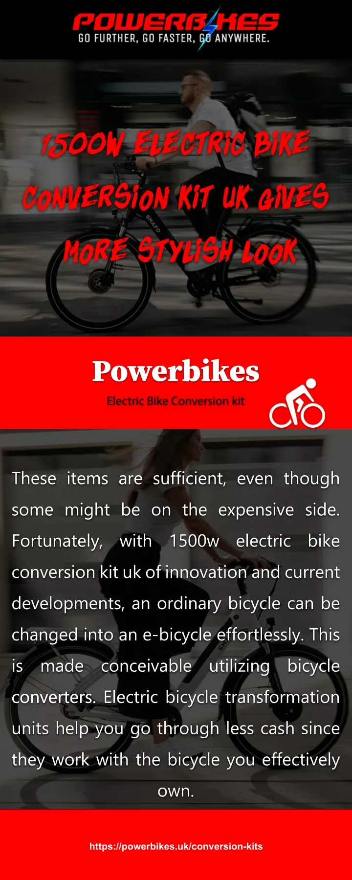 1500w electric bike conversion kit uk gives more