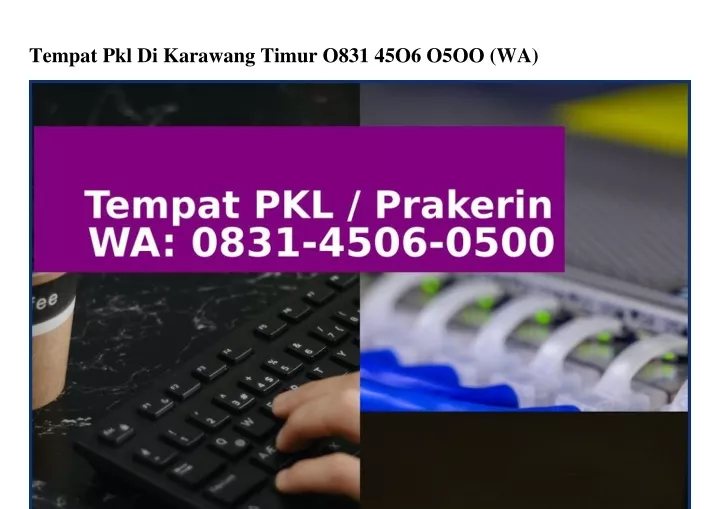 tempat pkl di karawang timur o831 45o6 o5oo wa